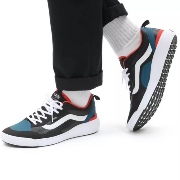 Vans Carbon Ultrarange EXO Sneakers Orange Teal Size men’s size 6.5 womens 8